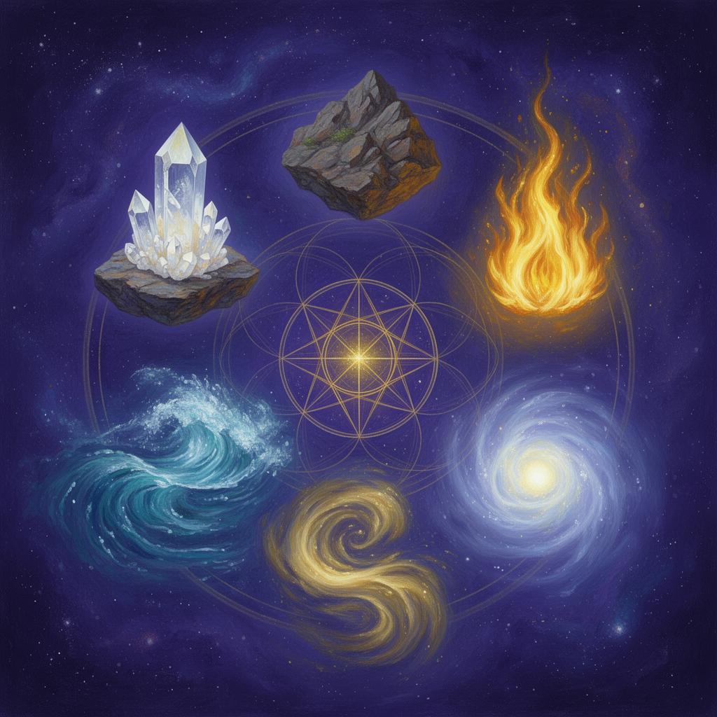 The Panja Poothas — five primordial elements